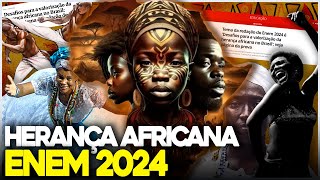 HERANÇA AFRICANA NO BRASIL [upl. by Ridan]