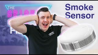 The Bright Guy from FIBARO  How to use a smoke sensor [upl. by Clymer]