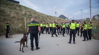 Rellen bij strandfeesten Bloemendaal aan Zee [upl. by Pernas]