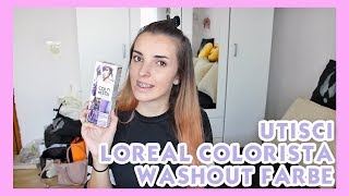 LOREAL COLORISTA WASHOUT FARBE  UTISCI  Zenski Kutak [upl. by Asirem]