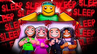 STAYING UP FOR 100 HOURS FULL GAME  Roblox Funny Moments [upl. by Maidie87]