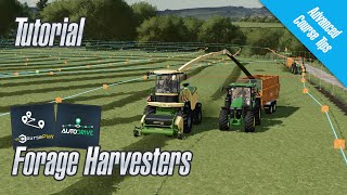 AutoDrive and Courseplay for Forage Harvesters  FS22 [upl. by Maker]