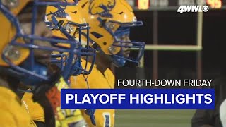 FourthDown Friday Regional Playoffs – Belle ChasseDestrehan Vandebilt CatholicJFK EvangelShaw [upl. by Trab]