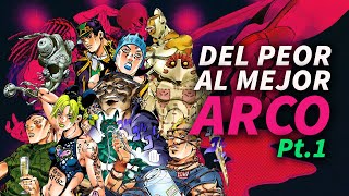 Del PEOR al MEJOR arco  Stone Ocean Pt1 [upl. by Arakihc]