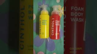 CINTHOL ORIGINAL amp LIME BODY FOAM WASH cinthol bodywash lime myntra orginal [upl. by Buffo]