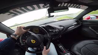 Ferrari 488 GTB POV Drive Zandvoort Circuit [upl. by Layor106]