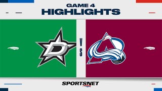 NHL Game 4 Highlights  Stars vs Avalanche  May 13 2024 [upl. by Nylrem]