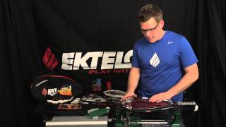 Ektelon Stringing Tutorial 2  Double Power Ring [upl. by Notlrac290]