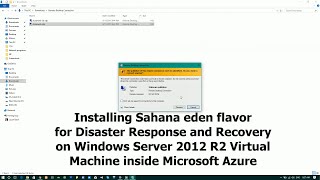 Installing Sahana Disaster Management System on Microsoft Azure Virtual Machine [upl. by Iinden]