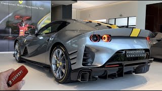 New 2022 Ferrari 812 Competizione 830hp  Cold Startup Sound Visual Review  Interiorexterior [upl. by Coralyn]