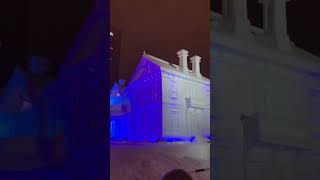 Sapporo Snow Festival 2023  This Mansion made of Snow is Crazy [upl. by Awram651]