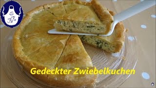 Gedeckter Zwiebelkuchen  Russische Küche [upl. by Gallagher2]