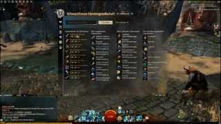 Guild Wars 2 HandelspostenAuktionshaus Guide einfaches GoldEdelsteine farmen [upl. by Neirbo]