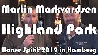 Interview with Martin Markvardsen from the Highland Park Distillery  WhiskyJason Hanse Spirit 2019 [upl. by Iraj920]