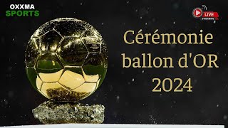 🔴 Cérémonie Ballon dOr 2024 live [upl. by Thurston782]