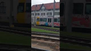 Einfahrt U3 Vaihingen Bf trainspotting Stuttgart [upl. by Ojimmas]