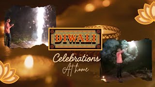 Diwali Celebration At Our Home 🔥 [upl. by Auroora464]