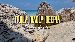 Truly Madly Deeply  KARAOKE VERSION  in the style of Savage Garden [upl. by Trebor122]