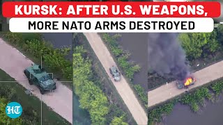 Kursk More Western Weapons Fail After US Strykers Italys Shields Destroyed By Russia  Ukraine [upl. by Amikahs560]