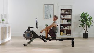 NordicTrack Fitness Guide Rowing With A Personal Trainer On The RW300 Rower with NordicTrack [upl. by Ogaitnas]