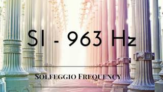 SI  963 Hz  pure Tone  Solfeggio Frequency  8 hours [upl. by Chantal]