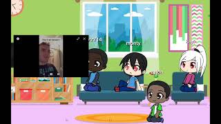 btr714 and his friends react to talon fan part 1 gacha life [upl. by Genni217]