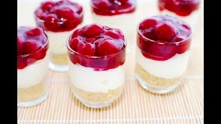 เชอร์รี่ชีสพาย  Cherry Pie Filling and Cherry Cheese Pie Recipes [upl. by Ariay]