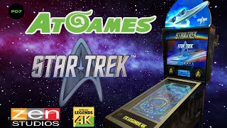 Star Trek AtGames FX Legends 4K Pinball Review [upl. by Ahsiema552]