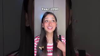 You live in 2090 year funnyshorts ytshorts shorts [upl. by Nolyat]