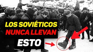 ¿Por qué los soldados del Ejército Rojo se niegan a llevar botas de fieltro [upl. by Hootman]