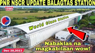 Baklas na kabilaanPNR NSCR UPDATE BALAGTAS STATIONDec 282023build3xbuild better more [upl. by Id]