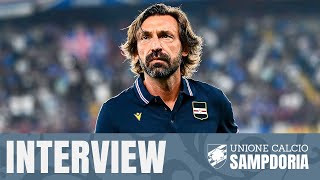 SampdoriaReggiana Pirlo «C’è delusione riscattiamoci subito» [upl. by Baseler268]