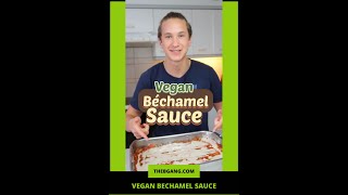 Vegan Béchamel Sauce Shorts [upl. by Lednik361]