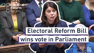 MPs vote for PR  and win Sarah Olney MPs Ten Minute Rule Bill [upl. by Cartwright]