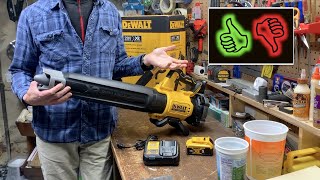 TOTALLY quotMEHquot DEWALT 20V MAX Brushless Blower Review DCBL722  Kit DCBL722P1 [upl. by Cost]