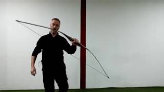 Archery Review 71quot Storm Black Longbow by Flagella Dei [upl. by Mae747]