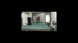 Table tennis practiceforehand chopblock and backhand drive [upl. by Sillad492]