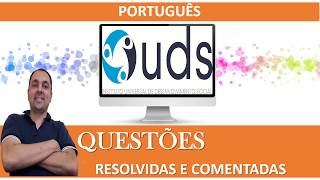 Questões 2019  Português da Banca IUDS [upl. by Osnohpla17]