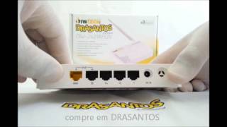 DRASANTOS  OIW2431apgn Ap Cliente Repetidor Wds Roteador Wifi Wireless 150mb N [upl. by Lebyram]