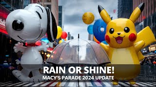 Macy’s Thanksgiving Day Parade Rain Or Shine [upl. by Aimac217]