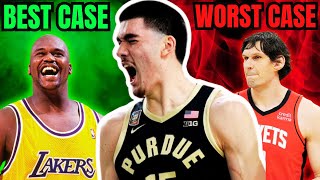 Zach Edey Player Comparisons  NBA Draft 2024 Best Case And Worse Case Scenarios [upl. by Kumar]