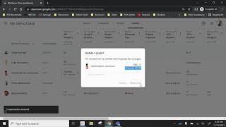 Google Classroom Gradebook [upl. by Miahc]