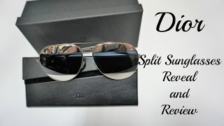 Dior Split Sunglasses Reveal and Review [upl. by Biondo]