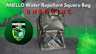 ANELLO Water Repellent Square Bag  The Unboxing Lab [upl. by Christel988]