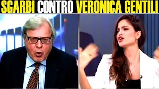 SGARBI CONTRO VERONICA GENTILI incazzato per la batosta subita M5S PD FORZAITALIA [upl. by Takeshi]