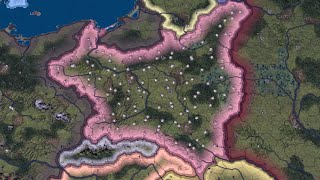 What if Poland had Max Level Forts in 1939  HOI4 Timelapse [upl. by Lyndel]