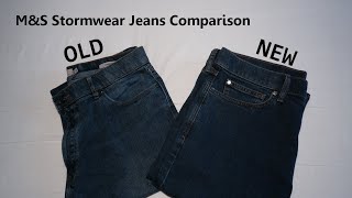 MampS Stormwear Jeans Comparison  Is The Old Pair Better [upl. by Enyahc651]