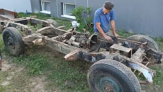 Land Rover Series 2A Restoration Part 6 Gearbox 12 [upl. by Rodrich588]