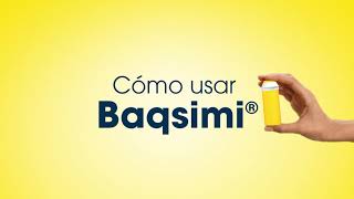 Cómo utilizar Baqsimi 3 mg polvo nasal glucagón [upl. by Adabel643]