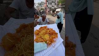 hardworking uncle बचपन से बेच रहे😱 बटाटापुरी 👌😋 25₹ में  Streetfood shorts trending viral [upl. by Kester540]